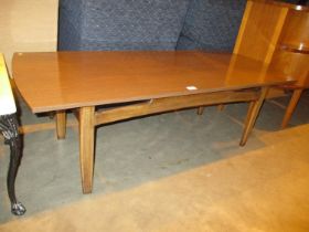 Mid 20th Century Coffee Table, 125x50cm