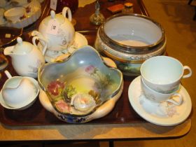 Two Noritake Bowls and Foley Tea for Two Set