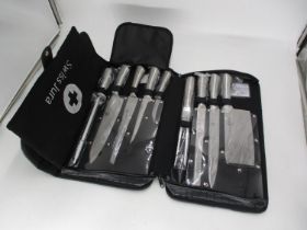Cased Set of Swiss Jura Chef Knives