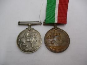 WWI Medal and Mercantile Marine Medal to Robert M. Innes