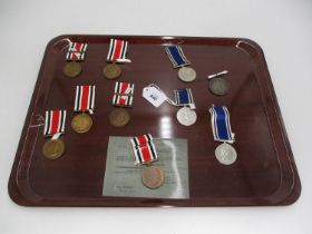 Ten Police/Special Constabulary Medals