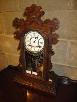 Victorian Ansonia American Gingerbread Mantel Clock