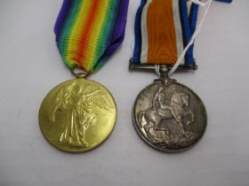 Two WWI Medals to 2. Lieut. J.B. Salmond