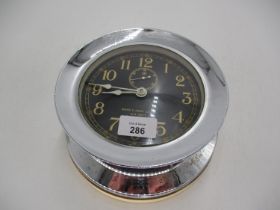Chrome Case Binnacle Clock Mark I - Deck Clock U.S. Navy, N1234, 1939