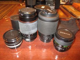 Canon, Pentax, Cosina and Nikon Camera Lenses