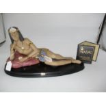 Nadal Figure of Cleopatra Reclining on a Cushion, Model 174443, No. 794 of 2000, with Certificate