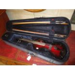 Skyinbow Electric Violin with 2 Bows and Case