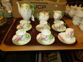 Royal Albert Foxglove 15 Piece Coffee Set