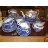 Spode Italian 21 Piece Tea Set