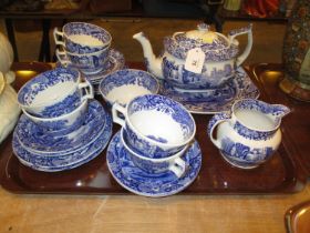 Spode Italian 21 Piece Tea Set