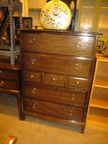 Stag Minstrel Chest of 7 Drawers, 82cm