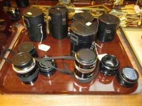 Collection of 6 Camera Lenses