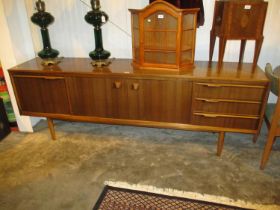 Mid 20th Century Long John Sideboard, 213cm