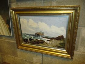 J. M. Dodds, Oil on Board, Coastal Scene, 29x45cm