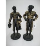 Pair of Javier Matador Figures, 20cm