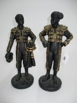 Pair of Javier Matador Figures, 20cm