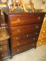 Stag Minstrel Chest of 7 Drawers, 82cm