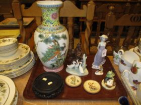 Chinese Porcelain Vase, Goebel, Lladro etc