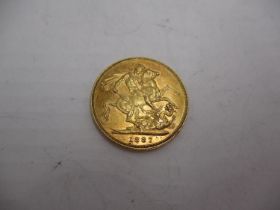 1887 Gold Sovereign