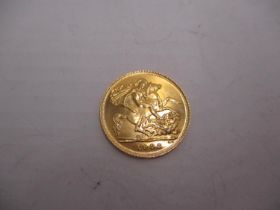 1982 Gold Half Sovereign