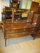 Stag Minstrel 6 Drawer Dressing Table, 130cm