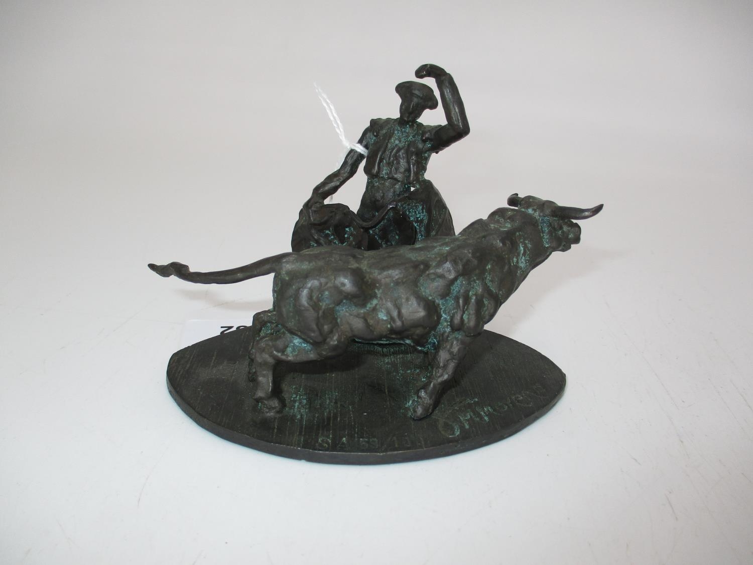 Jose Maria Moreno Bronze Figure of a Bullfighter No. 59 of 100 with Certificate, 12cm long