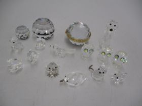 Selection of Swarovski and Other Ornaments