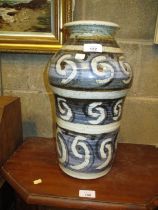 Studio Pottery Vase, 38cm