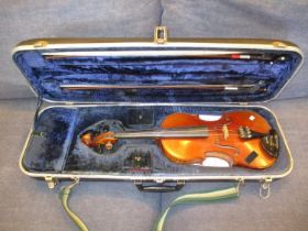 Violin with 2 Bows and Case