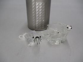 Swarovski Seal and Seal with Pup