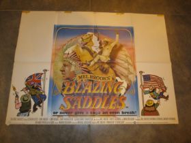 1970's Cinema Poster - Blazing Saddles