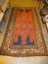 Persian Wool Rug, 260x130cm