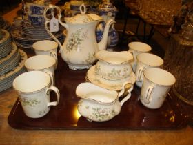 Royal Albert Haworth 15 Piece Coffee Set