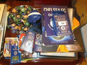 Collection of Chelsea FC and Rangers FC Collectables