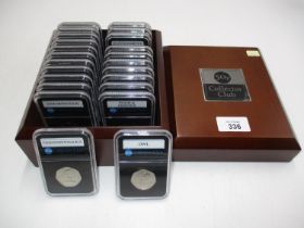 Boxed Set of 23 50p Collector Club Coins