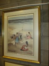 William Russell Flint, Signed Print, The Picnic