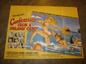 1970's Cinema Poster - Confessions from a Holiday Camp