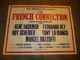 Two 1970's Cinema Posters - The Poseidon Adventure and The French Connection