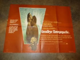 1970's Cinema Poster - Goodbye Emmanuelle