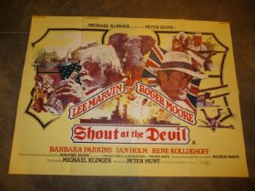 1970's Cinema Poster - Shout At The Devil