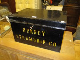 Orkney Steamship Co. Deed Box