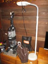 Vax Platinum Power Max, Vax Steam Cleaner and a Reading Light