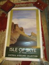 Five Scotrail Posters and 12 Postcards