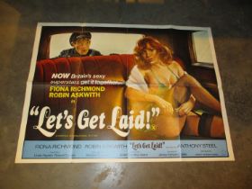 1970's Cinema Poster - Let's Get Laid