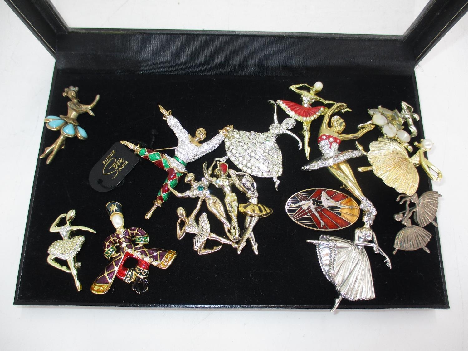 Collection of Ballerina Brooches etc