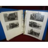 Album of photographs of Vintage Lorries, Steam Tractors etc