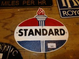 Standard Oil Plaque