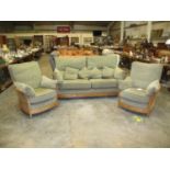 Ercol 3 Piece Lounge Suite