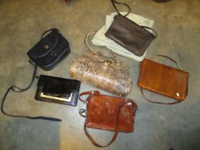 Six Handbags including Tasha, Jane Shilton