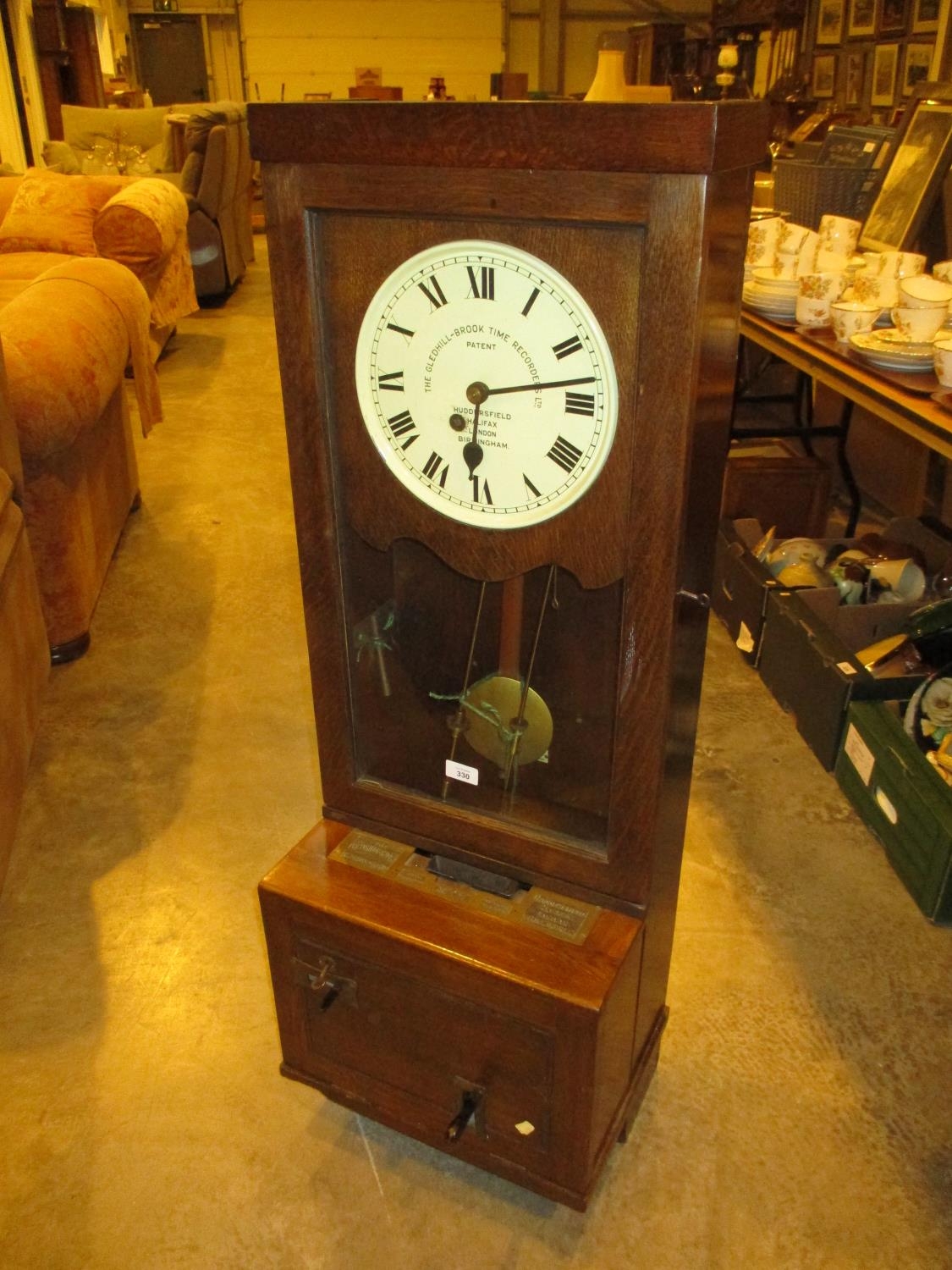 The Gledhill-Brook Time Recording Clock